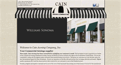 Desktop Screenshot of cainawning.com